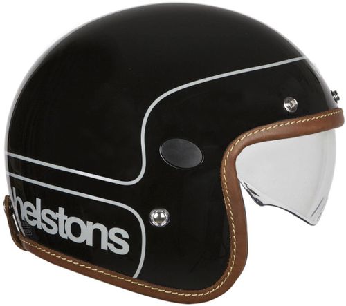 Купить Мотошлем Открытый Helstons Corporate Helmet Carbone / Черный
