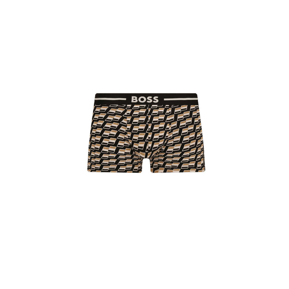 Трусики-боксеры 3шт. Trunk 3P Bold Design BOSS BLACK - черный(50495455)