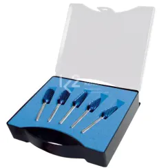 Набор борфрез с покрытием Blue-Tec из 5 шт., Karnasch, арт. 11.4926