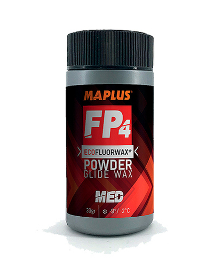 Перфторированный порошок-ускоритель Maplus FP4 MED S4 (PFOA-free) (для свежего мелкого снега) (-2°С /-9°С) 30гр. арт.841S4N