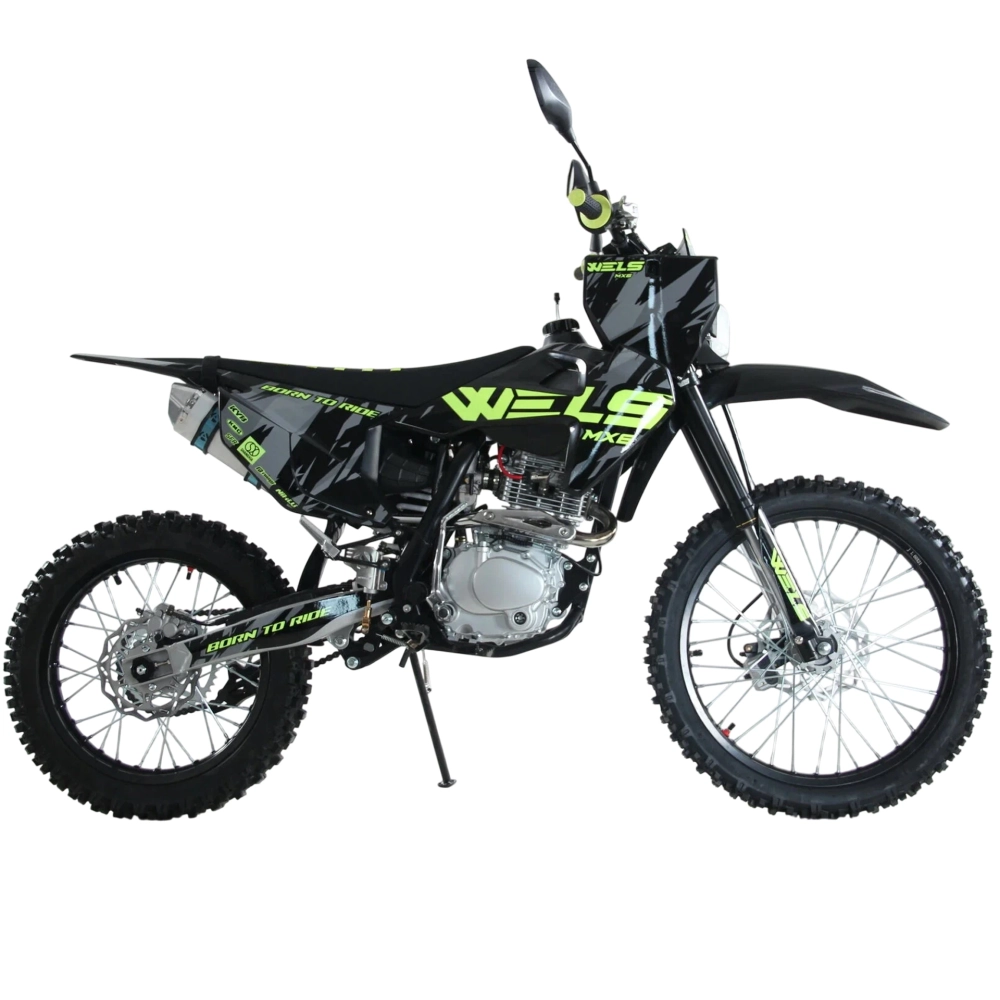 Мотоцикл Wels DB250 MX6 Enduro зеленый