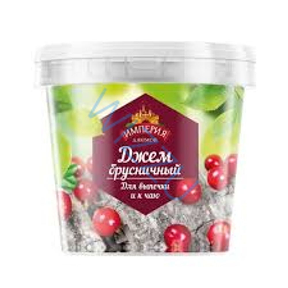 Джем брусничный (1000 г ведро п/э)