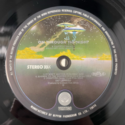 Винтажная виниловая пластинка LP Def Leppard On Through The Night (Япония 1980) (Без Оби)