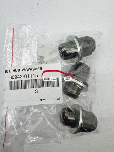 NUT, HUB W/WASHER90942-01115 9094201115