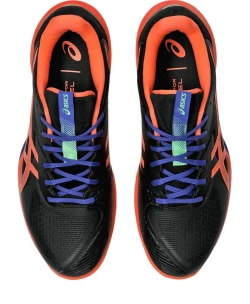Мужские кроссовки для Padel Asics Solution Speed FF 3 Padel - black/vivid coral