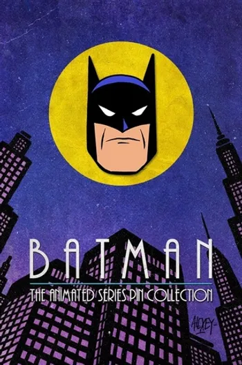 Металлический пин «Batman The Animated Series»