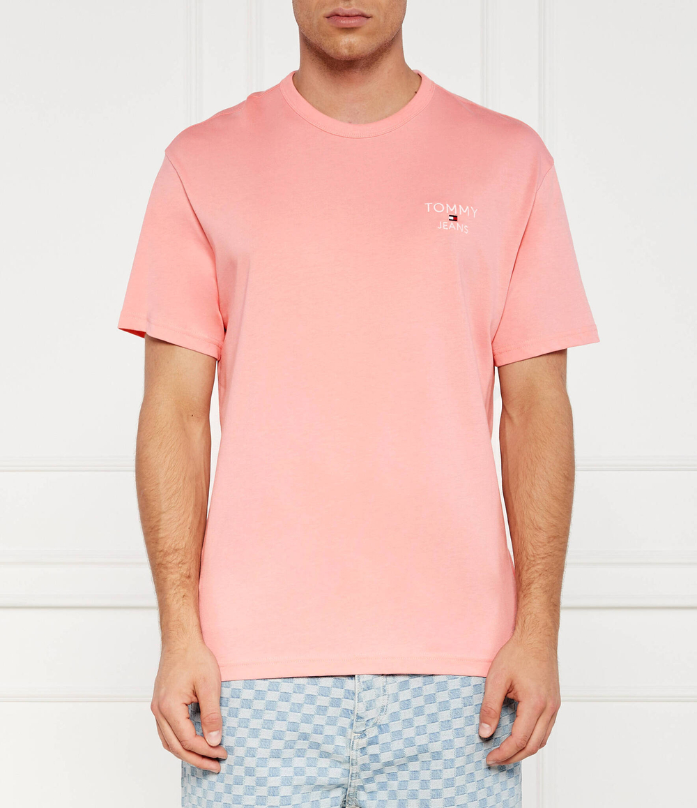 Футболка Tommy Jeans - розовый(DM0DM18872)