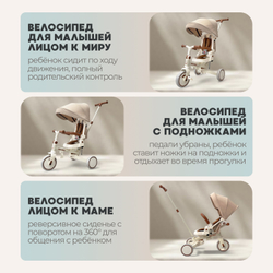 Велосипед-трансформер 9в1 BubaGO Malanka