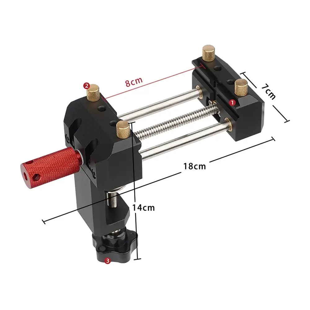 Верстачные прецизионные тиски Woodwork CLM-070
