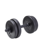 Гантель разборная пластиковая в коробке BASEFIT DB-717, 5 кг