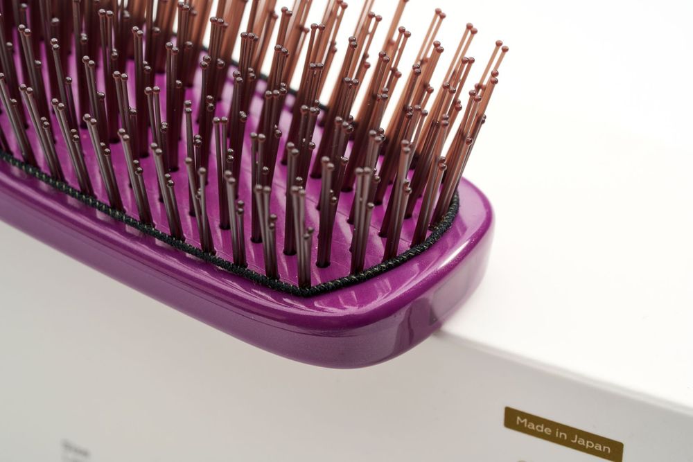 Расческа Majestic Scalp Brush фиолетовый жемчуг