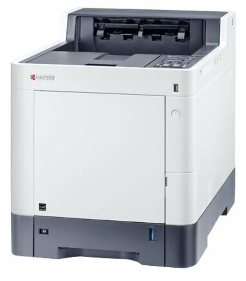Принтер лазерный KYOCERA ECOSYS P6235cdn, цветн., A4, белый/серый