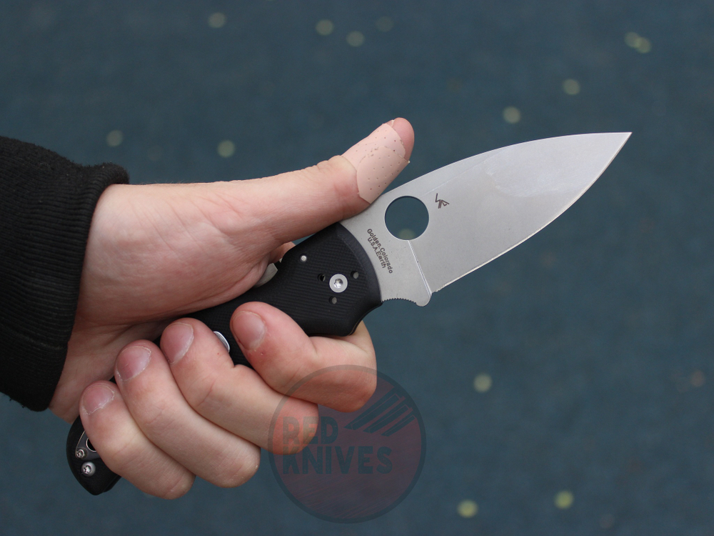 Нож Spyderco Shaman Г/Ч/Б C229GP