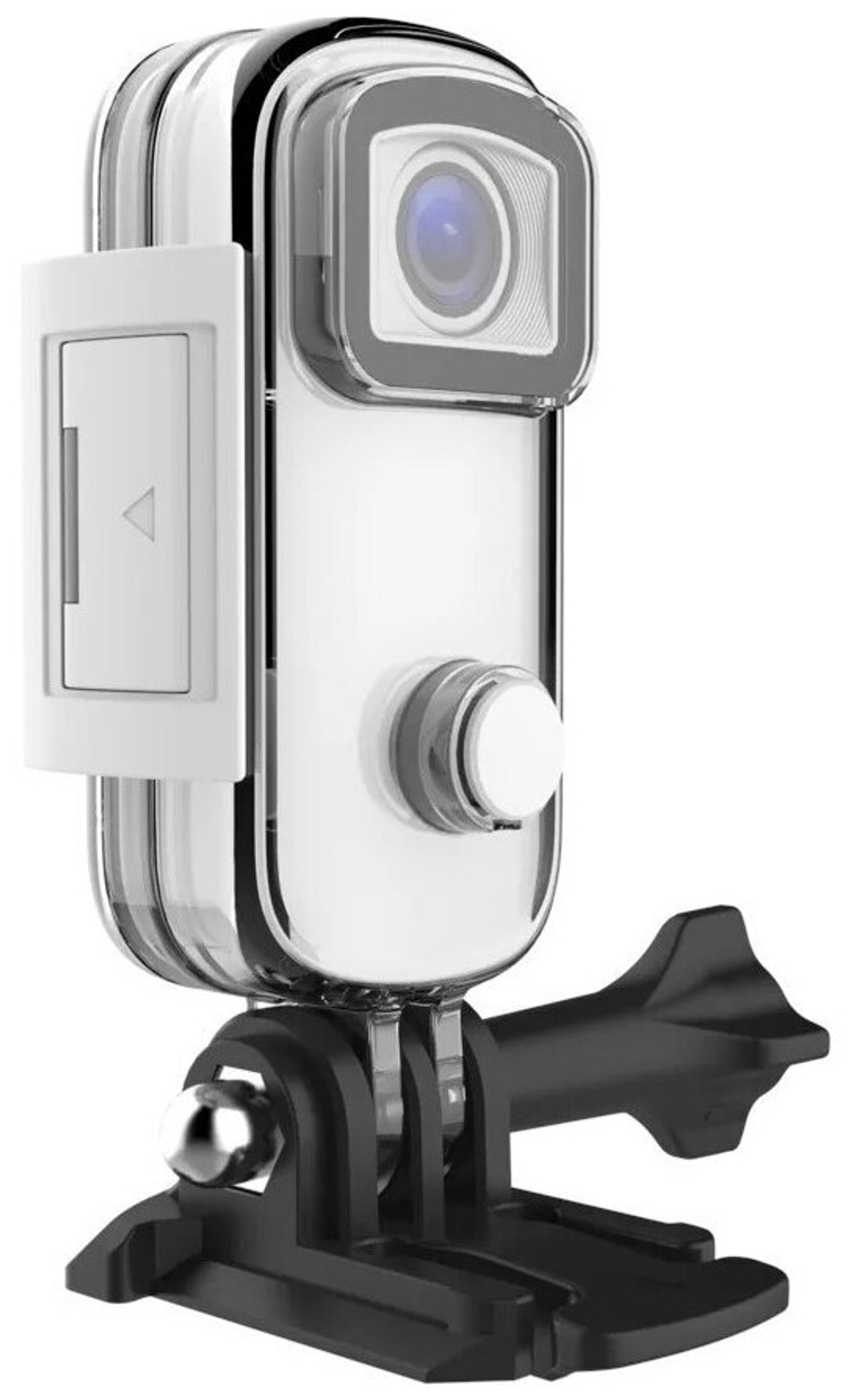 Мини экшн-камера SJCAM C100+ / Action camera SJCAM C100+ / Экшн камера для съемки под водой / Экшн камера с водонепроницаемым боксом, белый