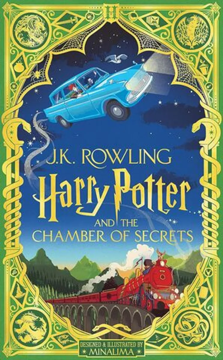 Книга Harry Potter and the Chamber of Secrets (MinaLima Edition) (На английском языке)