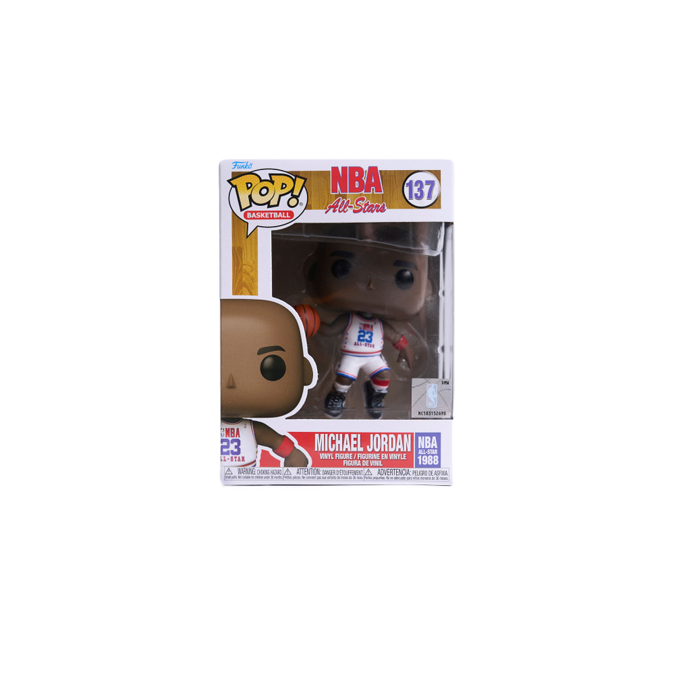 Фигурка Funk POP! NBA All-Stars Michael Jordan (White All-Star Uni 1988) №137