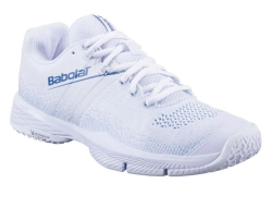 Женские кроссовки для padel Babolat Sensa - white/cool blue