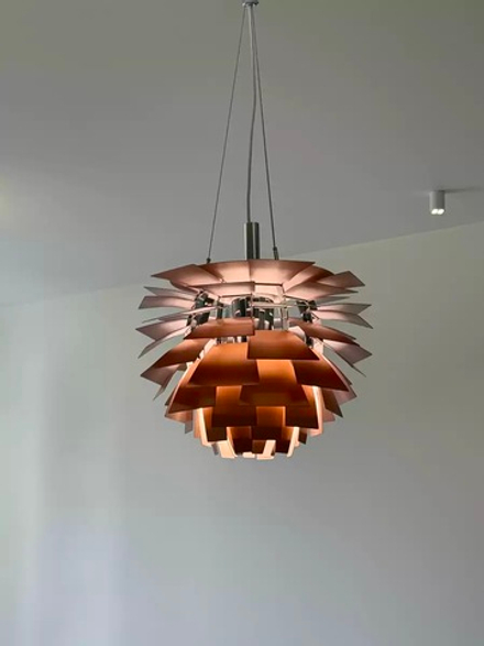 Pendant design lamp PH Artichok by Louis Poulsen (copper)