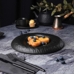 Блюдо для подачи Black Star 26,5*3,3 см
