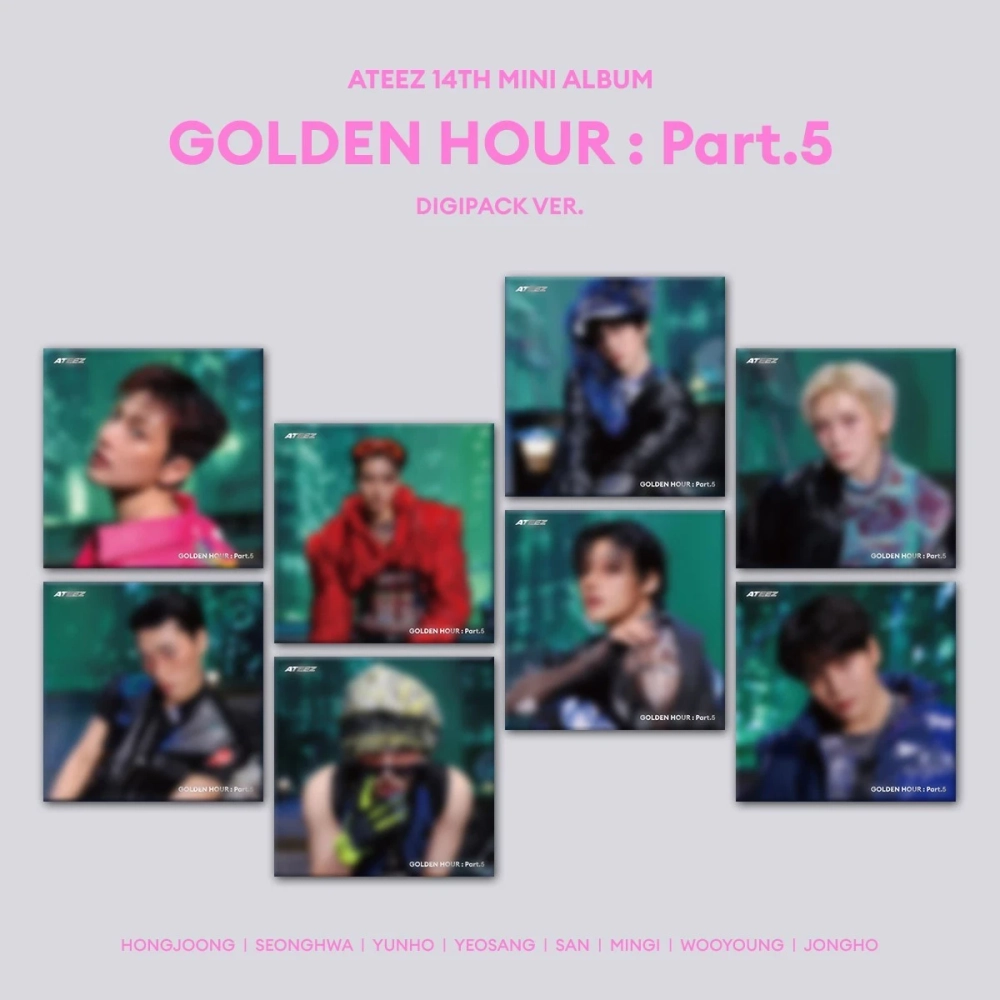 Альбом ATEEZ - Golden Hour : Part.5 [Digipack ver.]