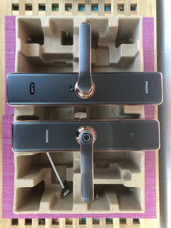 Электронный дверной замок PHILIPS EasyKey 7300 медный