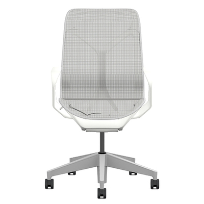 Кресло Herman Miller Cosm, средняя спинка, цвет Mineral, нерегулируемые подлокотники