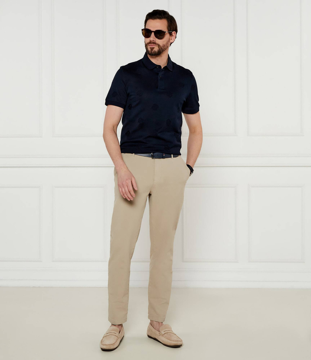 Поло C-Prout 109 BOSS BLACK - темно-синий(50532765)