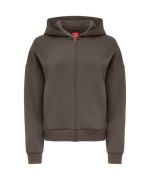 Худи на молнии JOGEL 360 Soft Zip Hoodie W Relaxed Fit, коричневый