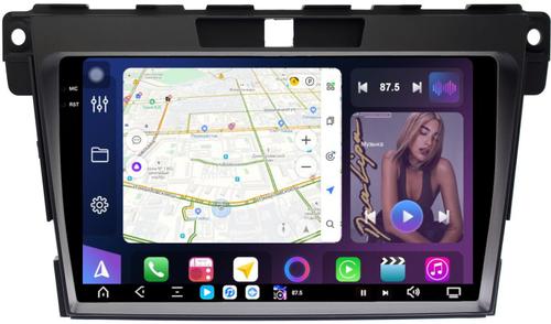 Магнитола для Mazda CX-7 2006-2012 - FarCar S500-TS20 монитор 9.5" 2K QLED на Android 14, Быстрейшая, CarPlay, 4G SIM-слот