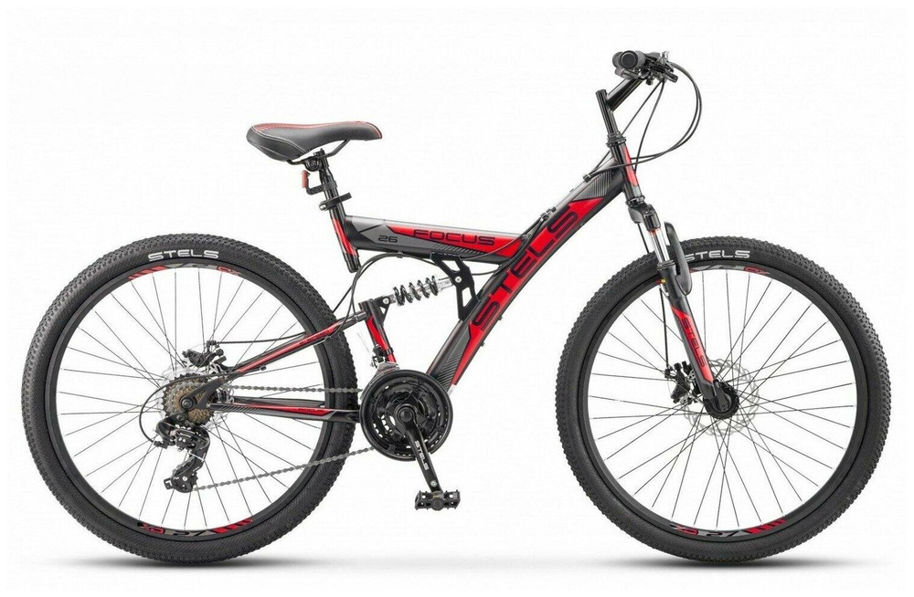 Велосипед горный STELS "FOCUS" MD 26" V010 красный