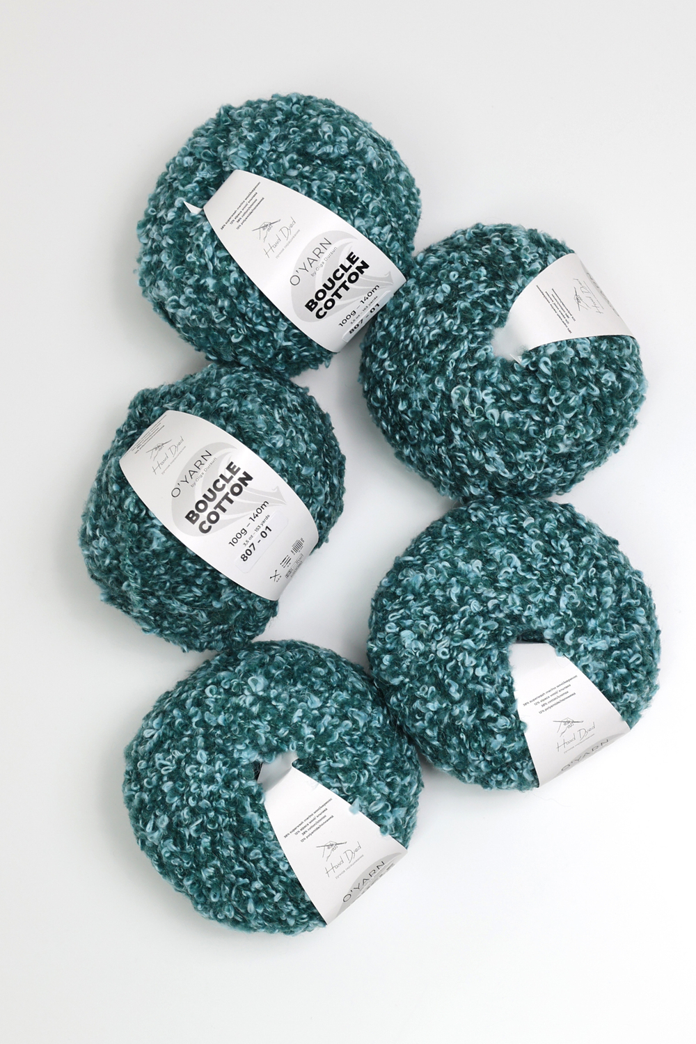 Пряжа O'Yarn BOUCLE COTTON, 100г