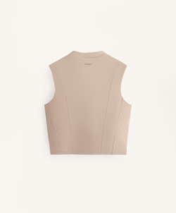 Oysho Топ Comfortlux в рубчик, норка