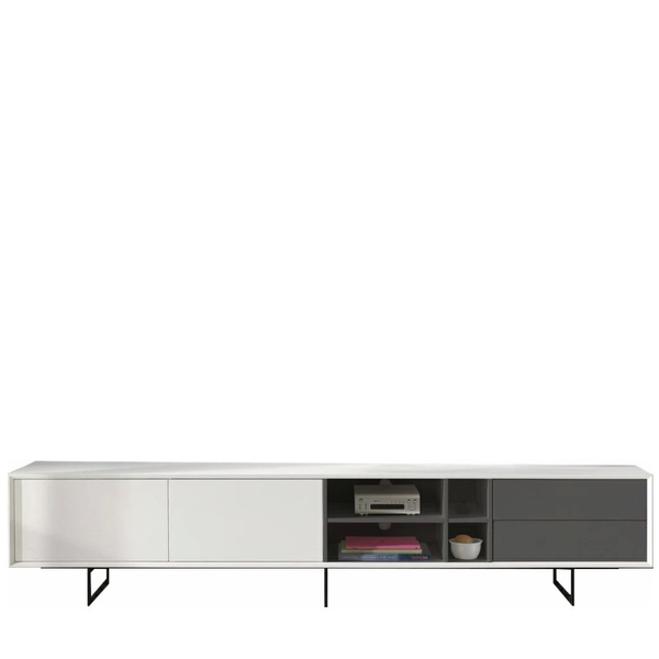 ТВ тумба DUPEN TV-130 белая (white)