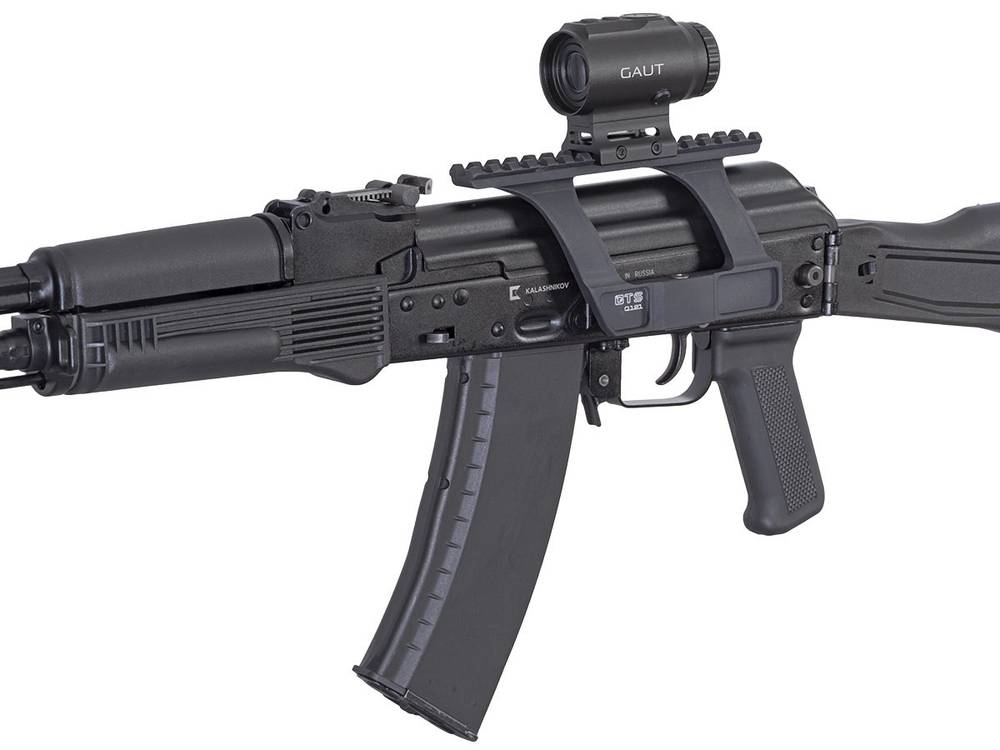 Прицел призматический Gaut Sapphire 3x18, HD, красная, 8+2NV, датчик движения, Picatinny, 1 MOA, CR2032, 75х47x64мм,214г - фото 2