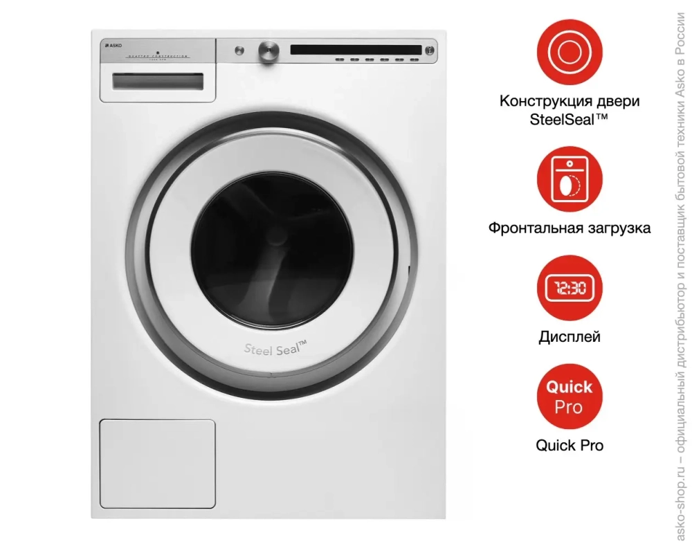 Стиральная машина Asko W4114C.W.P фото 12