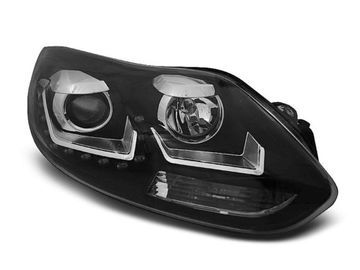 Передние фары Ford Focus 3 daylight black