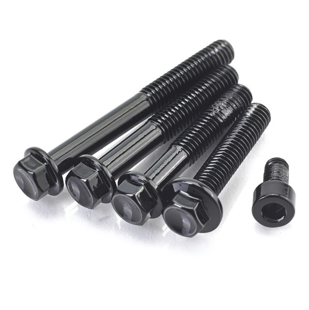 TRIUMPH Болты крышки двигателя - черные A9618190