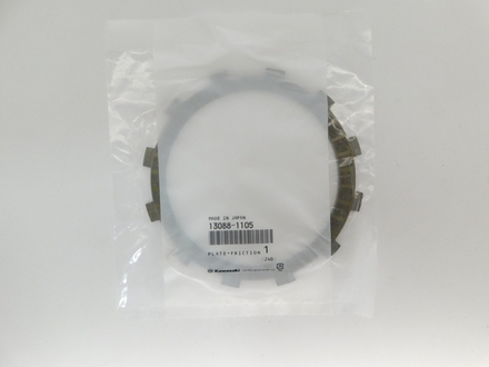 диск сцепления фрикционный Kawasaki ER-6F EX650 Ninja 650 EX400 KX250 13088-1105