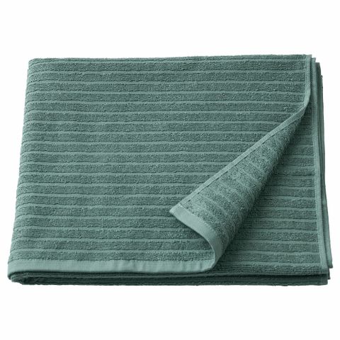 Полотенце банное IKEA VAGSJON (ВОГШЁН), Темно-бирюзовый, 70х140 см