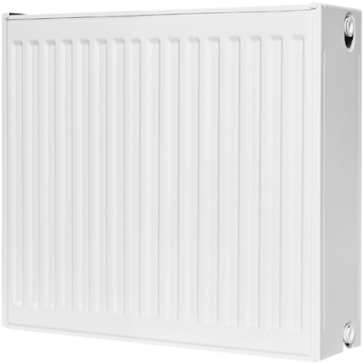 Радиатор панельный профильный ROMMER Compact тип 33 - 500x500 мм (подкл.боковое, белый)