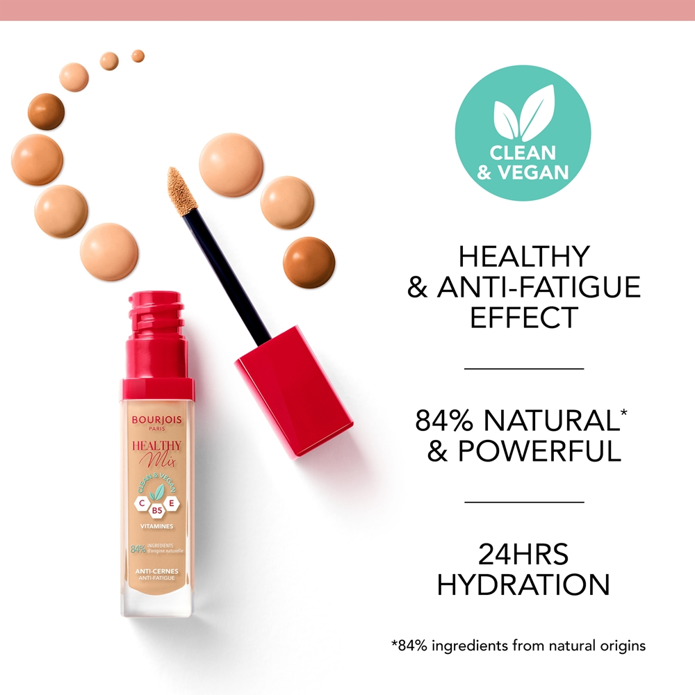 Bourjois Healthy Mix - Корректор увлажняющий против темных кругов оттенок 52 Beige, 6 ml