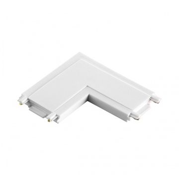 Соединитель с токопроводом "L" для низковольтного шинопровода IP20 48V 135206 белый Smal Novotech