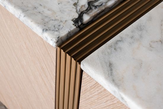 58DB-23185 Тумба под телевизор 220*42*50 см цвет бежевый