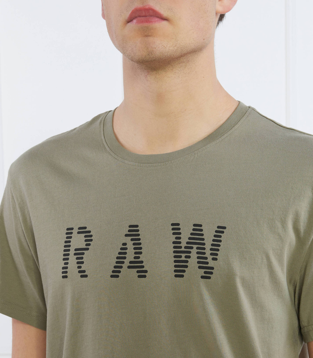Футболка RAW RT G- Star Raw - хаки(D22776 C506)