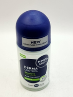 NIVEA MEN  Derma Control Sensitive Роликовый антиперспирант, 72 ч, с витамином Е и гиалуроновой кислотой, 50 мл