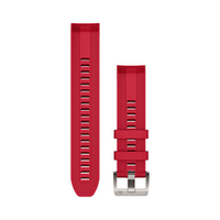 Ремешок силиконовый Garmin Silicone Rubber Strap Plasma red 22 мм
