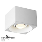 358653 OVER NT21 446 белый Светильник накладной светодиодный IP20 LED 4000К 12W 220V PATERA
