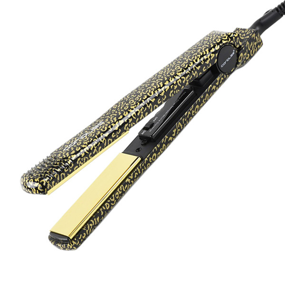 Стайлер 25x90мм Corioliss C Style Leopard Gold