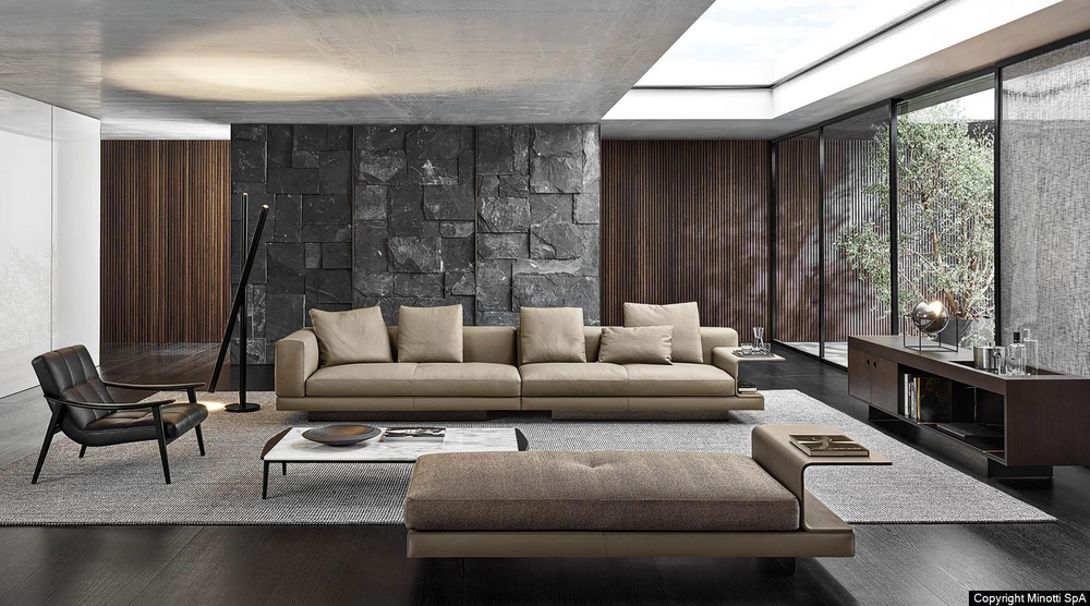 Connery sofa by Minotti Set 5