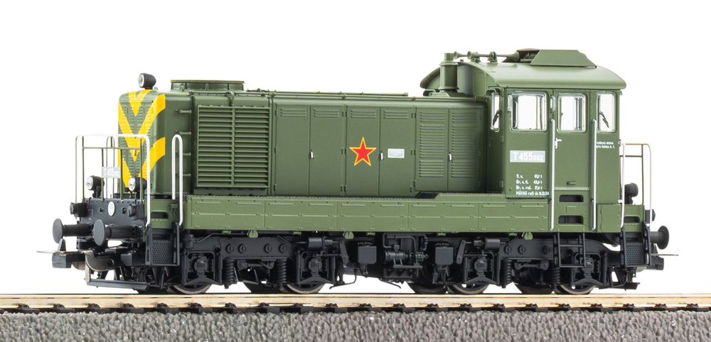 Тепловоз T455.0 ČSD, эпоха III